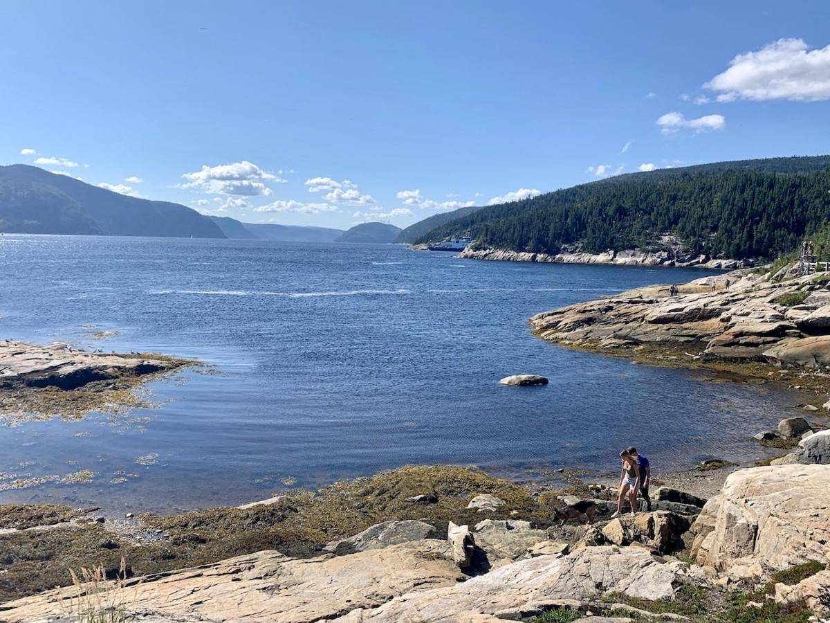 Motel De L'Anse A L'Eau Tadoussac Kültér fotó